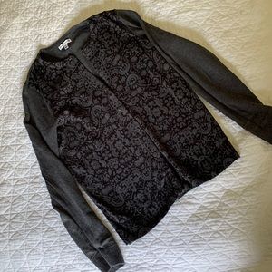 Croft&Barrow black cardigan sweater. Good condition, no longer fits seller.